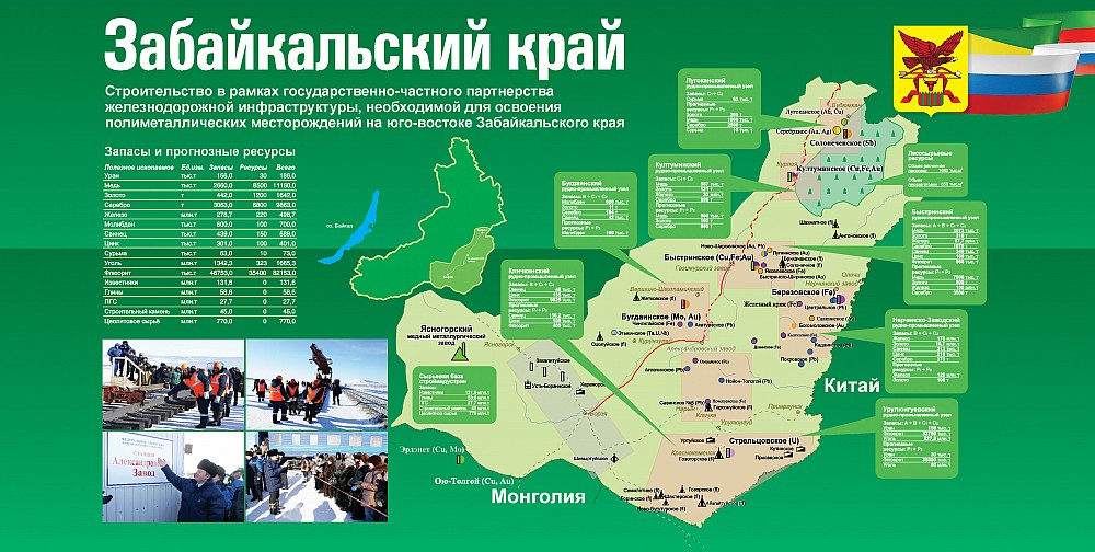 Запасы и прогнозные ресурсы Забайкальского края